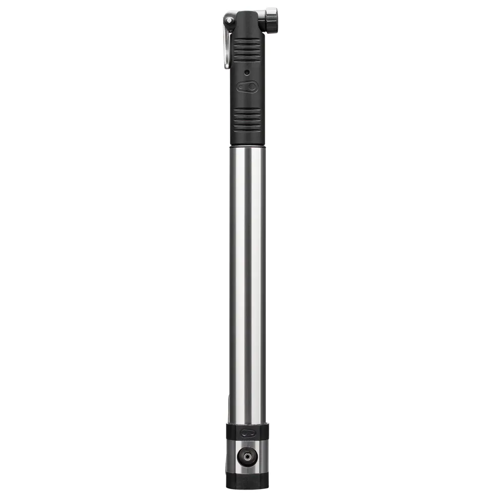 uPRISE Bikes Crank Brothers Klic Mini Floor Pump - Silver/Black | Price match, 365 day return s, 18-Month Warranty, Finance Available & Free UK Delivery