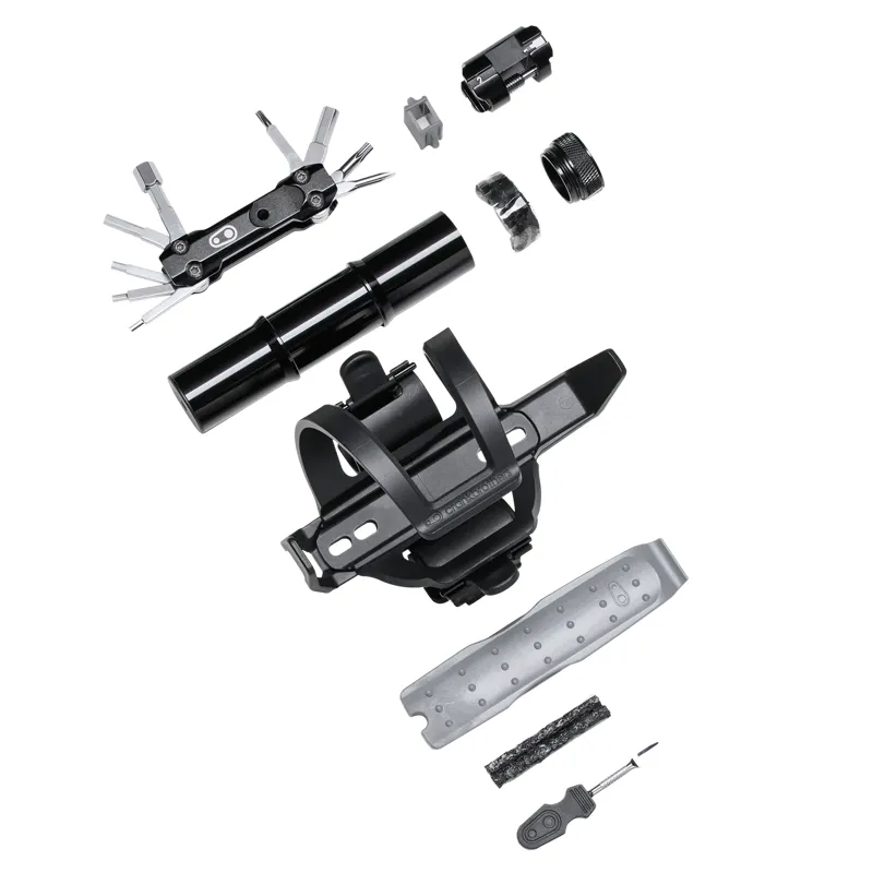 Crank Brothers BC18 SOS Bottle Cage Tool Kit - Black/Silver-1