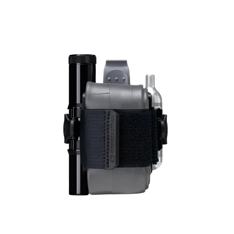 Crank Brothers TS18 SOS Tube Stash Tool Kit - Black/Silver-2