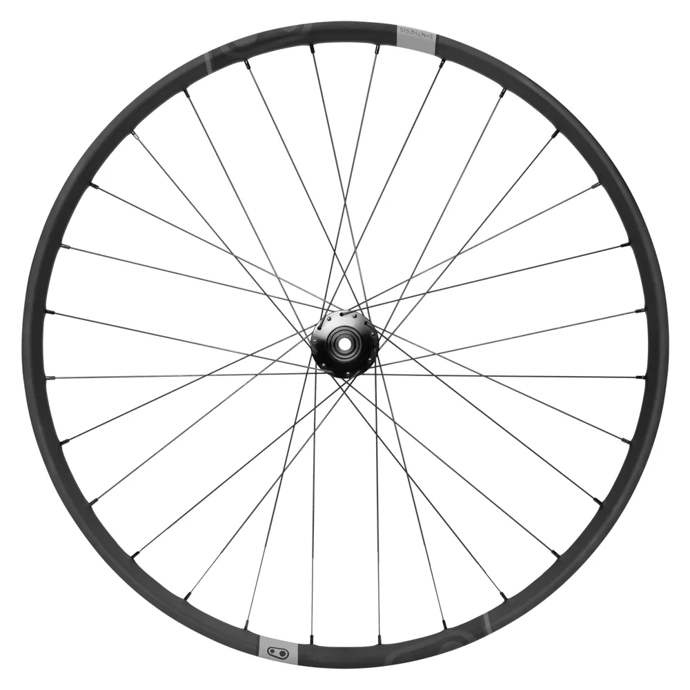 uPRISE Bikes Crank Brothers Synthesis Gravel Carbon 700c Front Wheel - Black | Price match, 365 day return s, 18-Month Warranty, Finance Available & Free UK Delivery