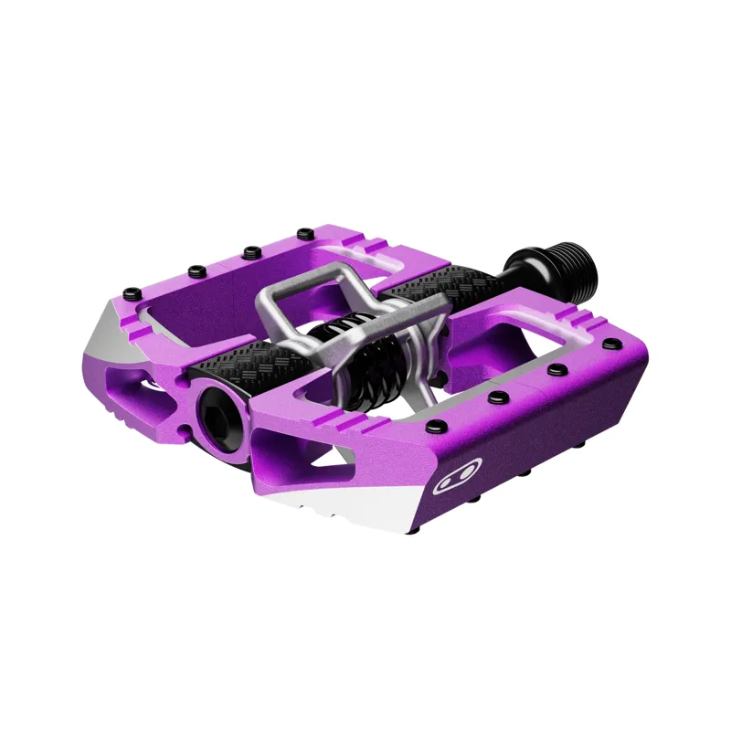 Crank Brothers Mallet DH Clipless MTB Pedals - Purple-1