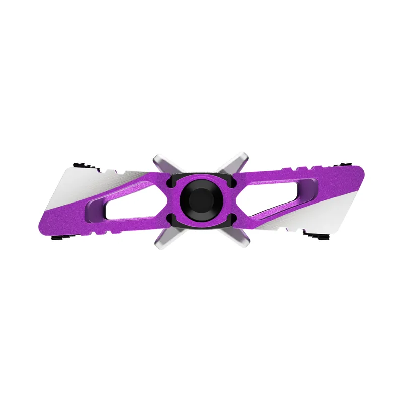 Crank Brothers Mallet DH Clipless MTB Pedals - Purple-3