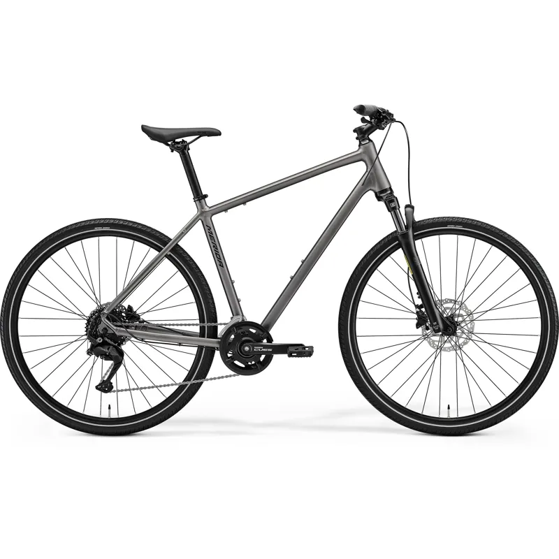 Merida Crossway 100 2027 Hybrid Bike - Slate Grey