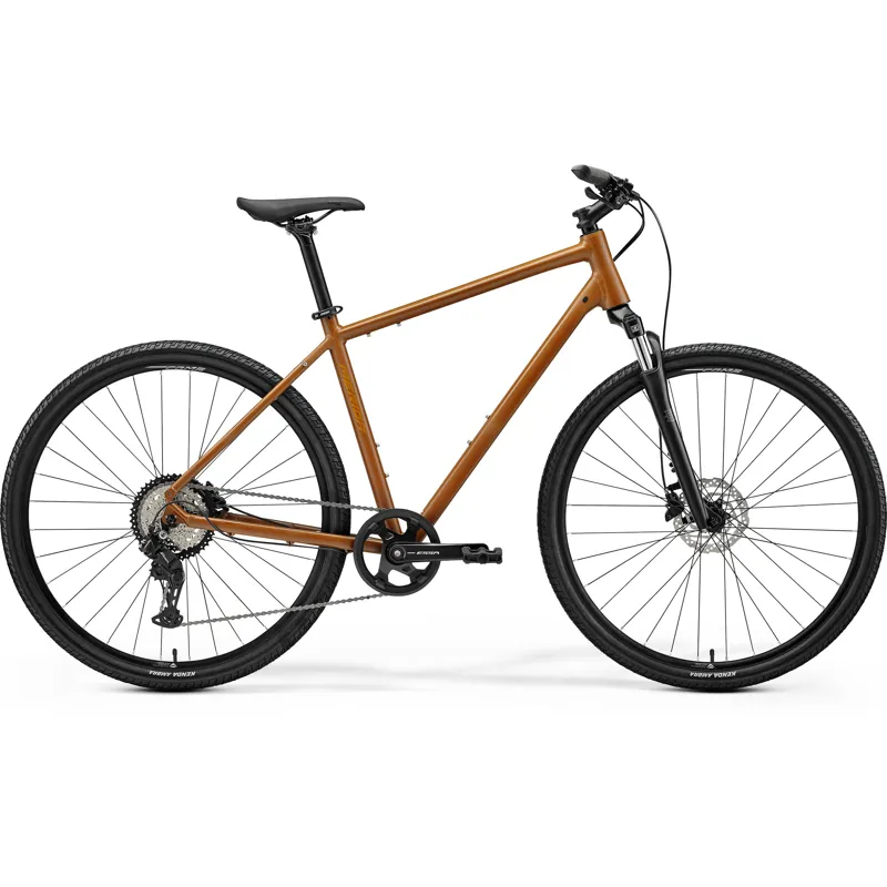 Merida Crossway 20 2026 Hybrid Bike - Fall Leaf Brown