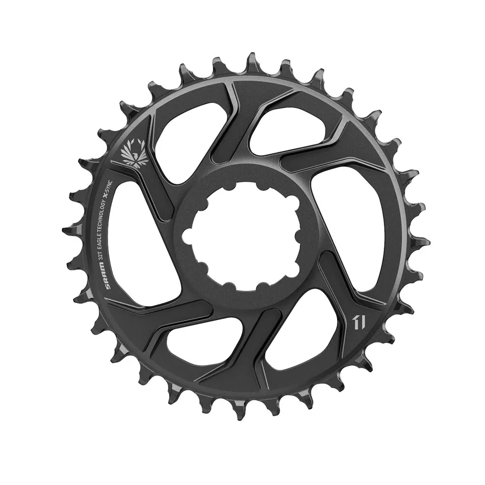 uPRISE Bikes Sram X-Sync 12 Speed 2 Direct Mount 3mm Offset Boost Chainring - Black | Price match, 365 day returns, 18-Month Warranty, Finance Available & Free UK Delivery