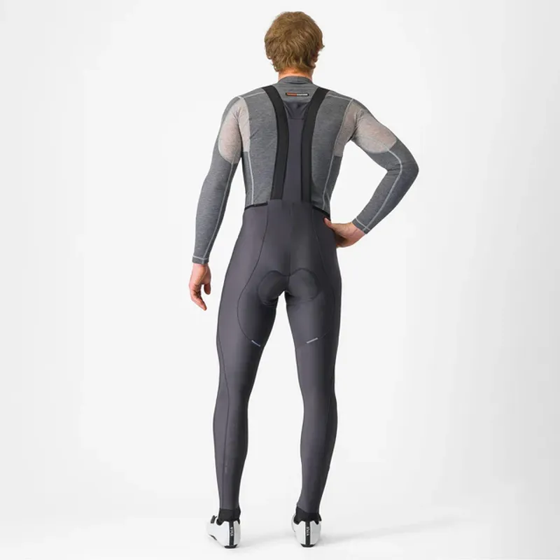 Castelli Espresso Men's Bib Tights - Dark Grey-1