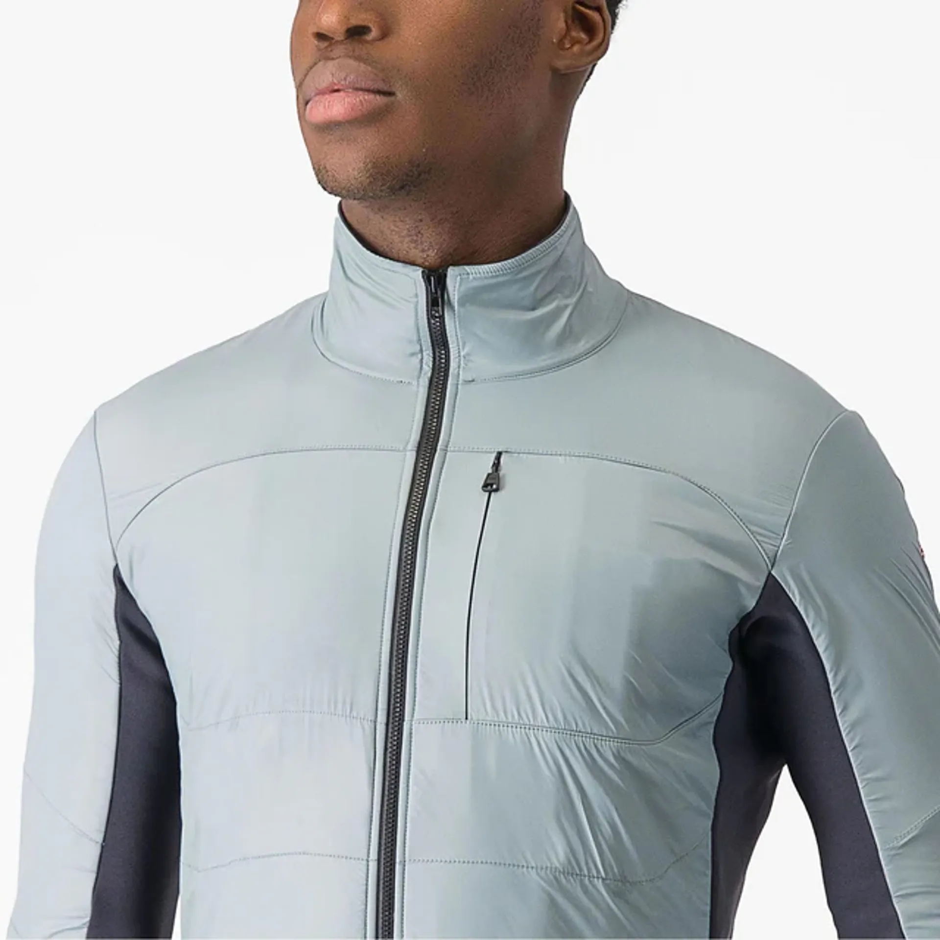 Castelli Unlimited Men's Jacket - Defender Green/Dark Grey