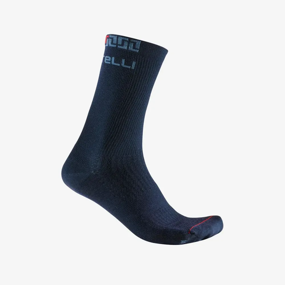 uPRISE Bikes Castelli Bandito Merino 18 Men's Socks - Belgian Blue | Price match, 365 day return s, 18-Month Warranty, Finance Available & Free UK Delivery