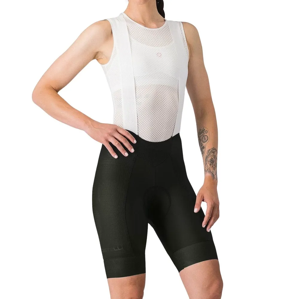 uPRISE Bikes Castelli A/C Women's Bib Shorts - Black | Price match, 365 day return s, 18-Month Warranty, Finance Available & Free UK Delivery