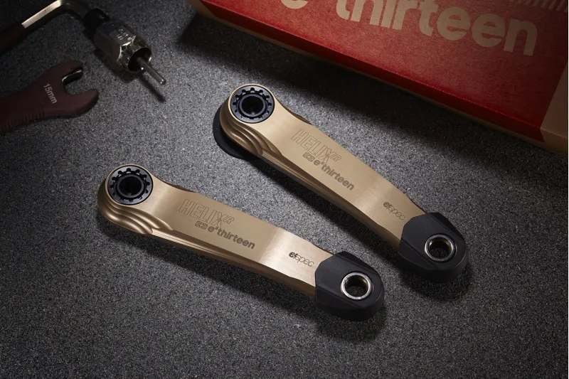 E-Thirteen Helix Race Alloy e-spec Cranks for Bosch/Brose/TQ - Bronze-2