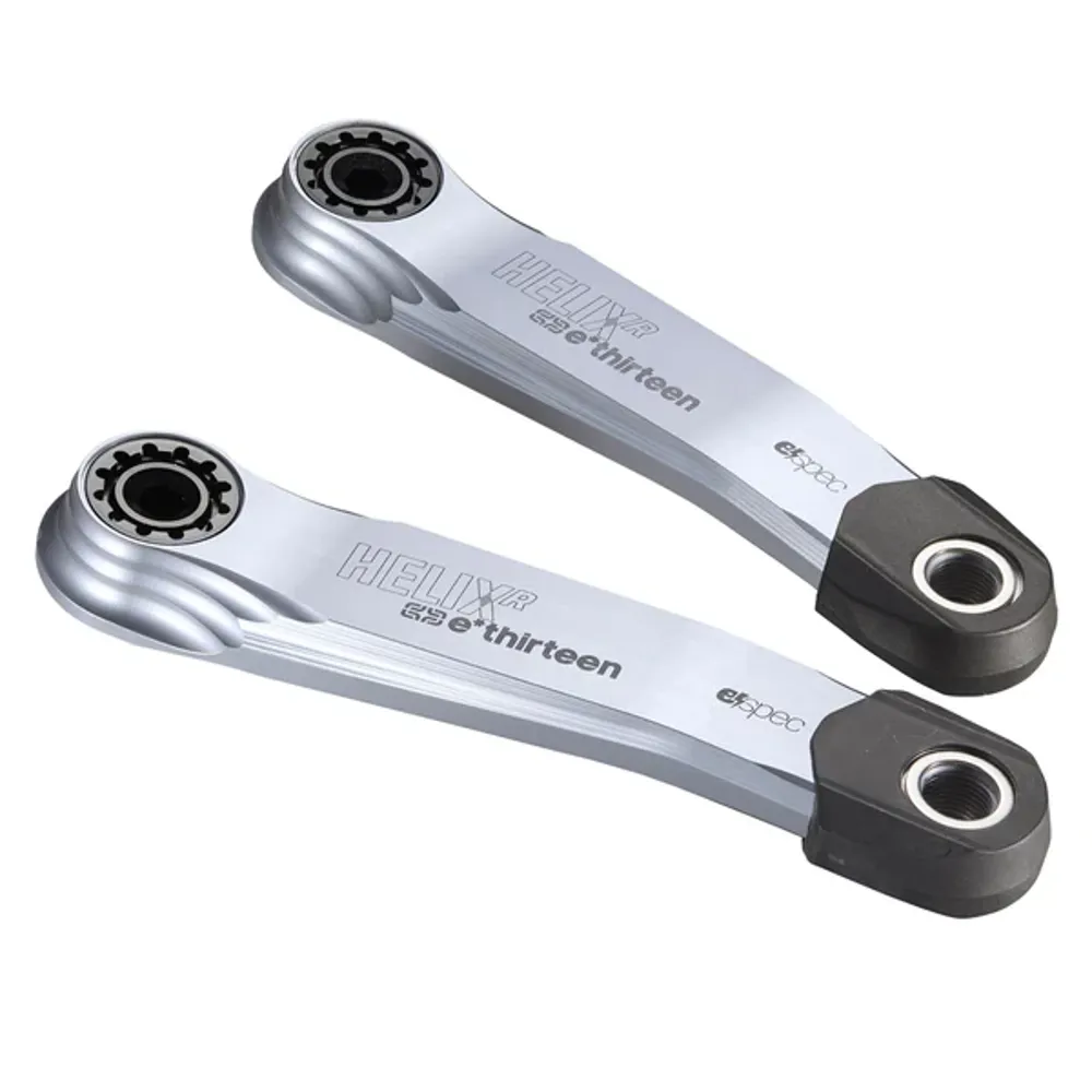 uPRISE Bikes E*Thirteen E-Thirteen Helix Race Alloy e-spec Cranks for SRAM DUB - 155mm - Silver | Price match, 365 day return s, 18-Month Warranty, Finance Available & Free UK Delivery