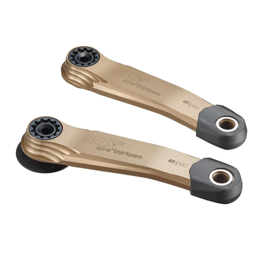 uPRISE Bikes E*Thirteen E-Thirteen Helix Race Alloy e-spec Cranks for Bosch SX/Brose/TQ - Bronze | Price match, 365 day return s, 18-Month Warranty, Finance Available & Free UK Delivery