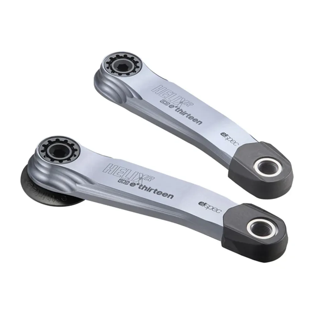uPRISE Bikes E*Thirteen E-Thirteen Helix Race Alloy e-spec Cranks for Bosch SX/Brose/TQ - Silver | Price match, 365 day return s, 18-Month Warranty, Finance Available & Free UK Delivery