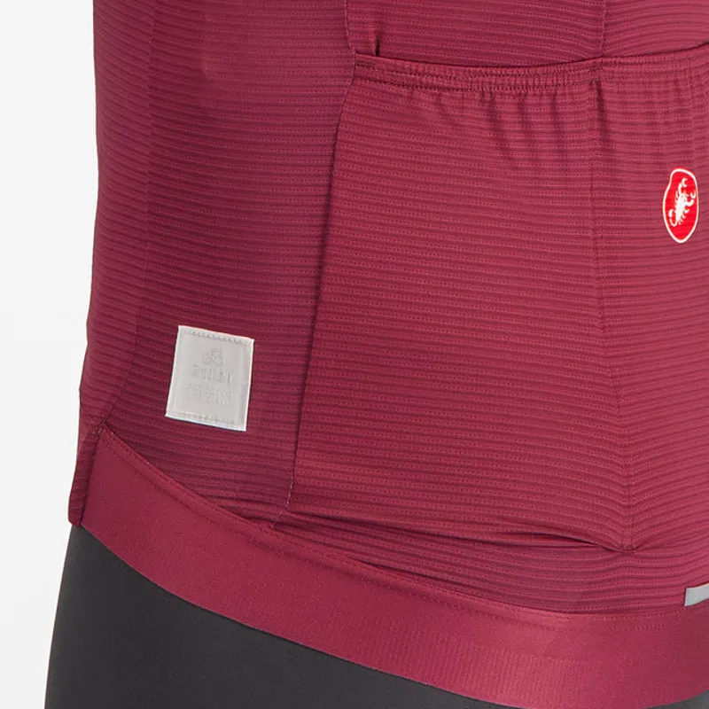 Castelli Giro Trofeo Men's Short Sleeve Jersey - Granata-6