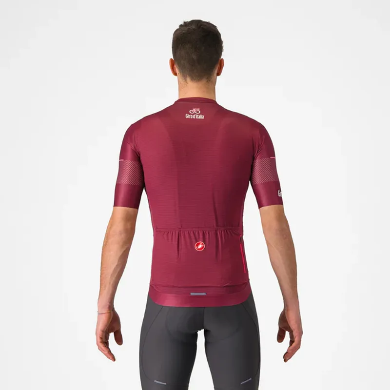 Castelli Giro Trofeo Men's Short Sleeve Jersey - Granata-1