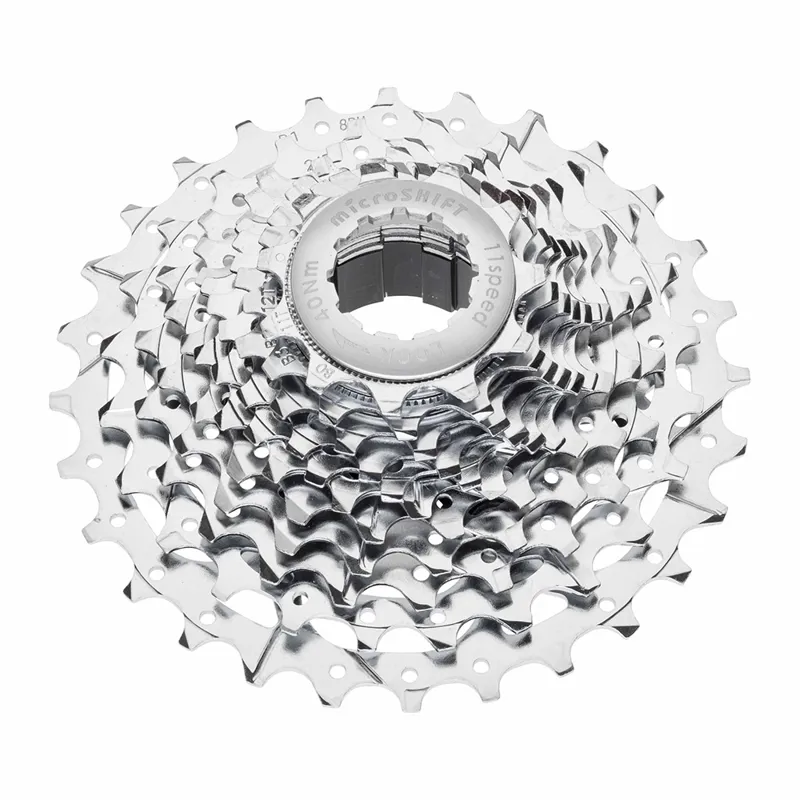 Microshift CS-G110 G-Series 11 Speed Cassettes - Chrome