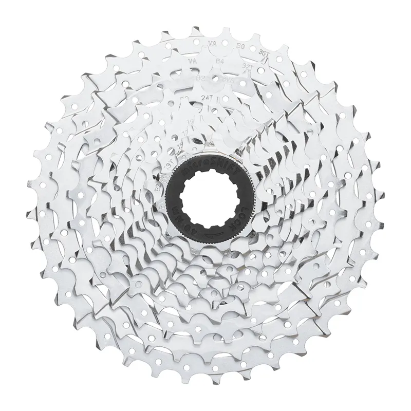 Microshift CS-H100 H-Series 10 Speed Cassettes - Silver