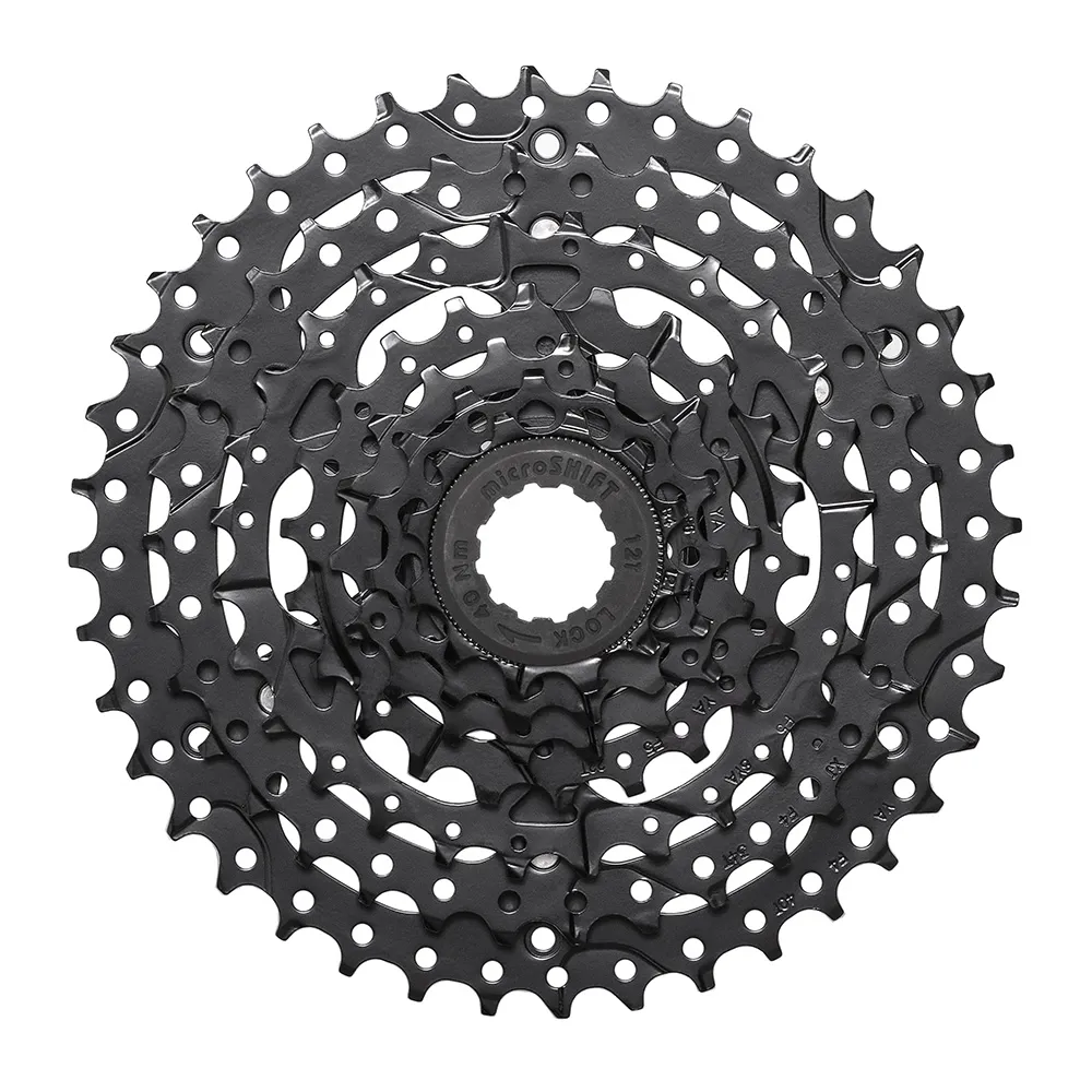 uPRISE Bikes Microshift CS-H074 H-Series 7 Speed Shimano HG Cassette - Black - 12-40T | Price match, 365 day returns, 18-Month Warranty, Finance Available & Free UK Delivery