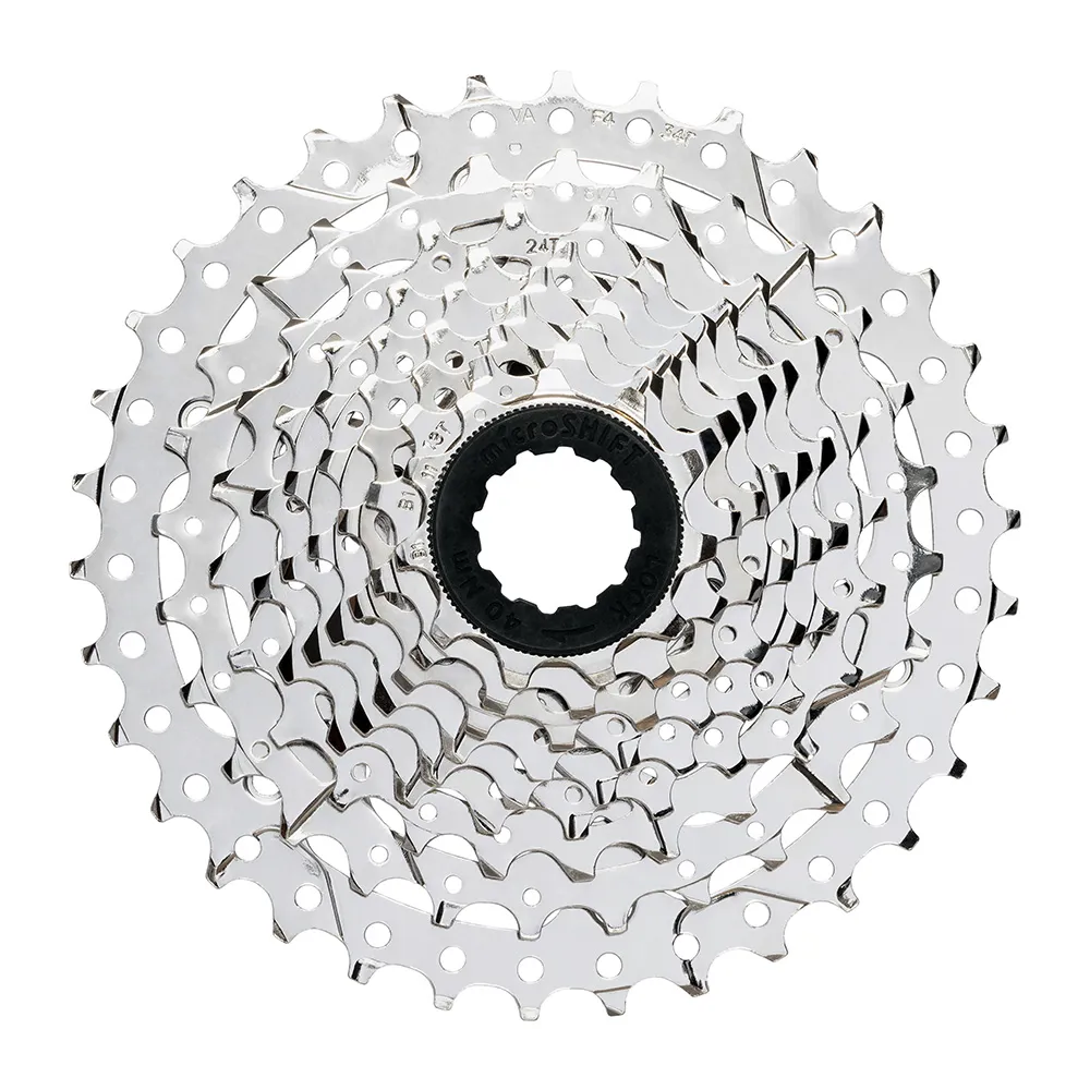 uPRISE Bikes Microshift CS-H092 H-Series 9 Speed Cassettes - Silver - 11-34T | Price match, 365 day returns, 18-Month Warranty, Finance Available & Free UK Delivery