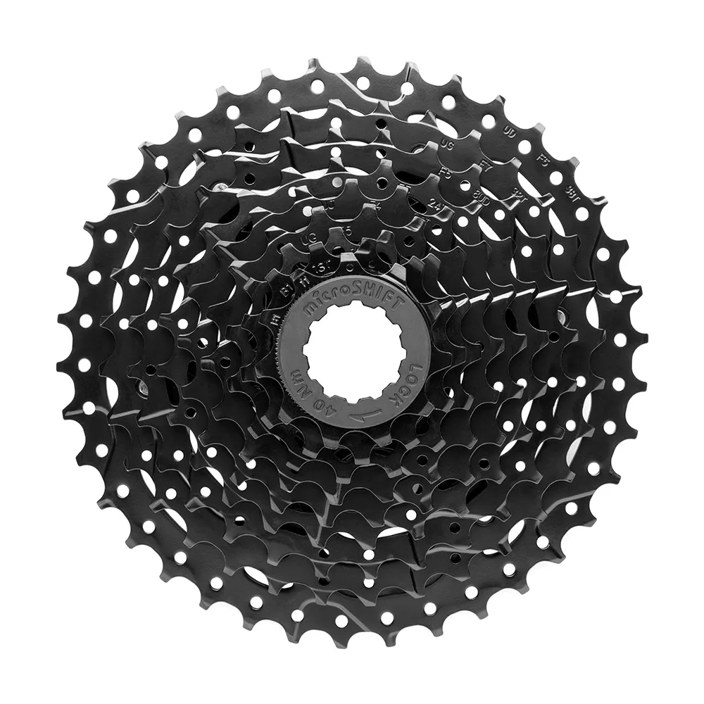 uPRISE Bikes Microshift CS-H093 ADVENT H-Series 9 Speed Cassettes - Black | Price match, 365 day returns, 18-Month Warranty, Finance Available & Free UK Delivery