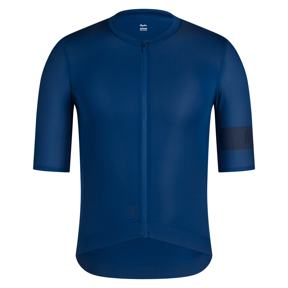 uPRISE Bikes Rapha Pro Team II Men's Short Sleeve Jersey - Fossil Blue/Marine Blue | Price match, 365 day returns, 18-Month Warranty, Finance Available & Free UK Delivery