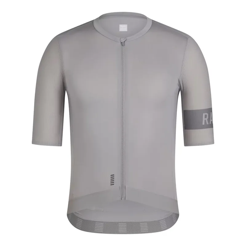 Rapha Pro Team II Men's Short Sleeve Jersey - Smoky Silver/Dark Grey
