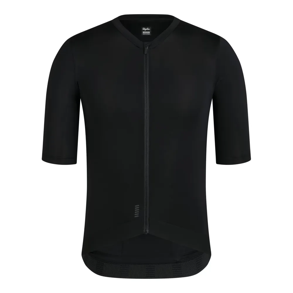 uPRISE Bikes Rapha Pro Team III Men's Short Sleeve Training Jersey - Black/Dark Grey | Price match, 365 day returns, 18-Month Warranty, Finance Available & Free UK Delivery