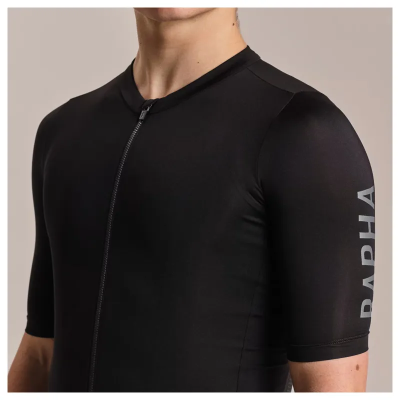 Rapha Pro Team III Men's Short Sleeve Training Jersey - Black/Dark Grey-4