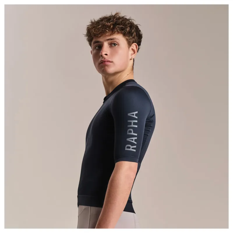Rapha Pro Team III Men's Short Sleeve Training Jersey - Carbon/Dark Grey-3
