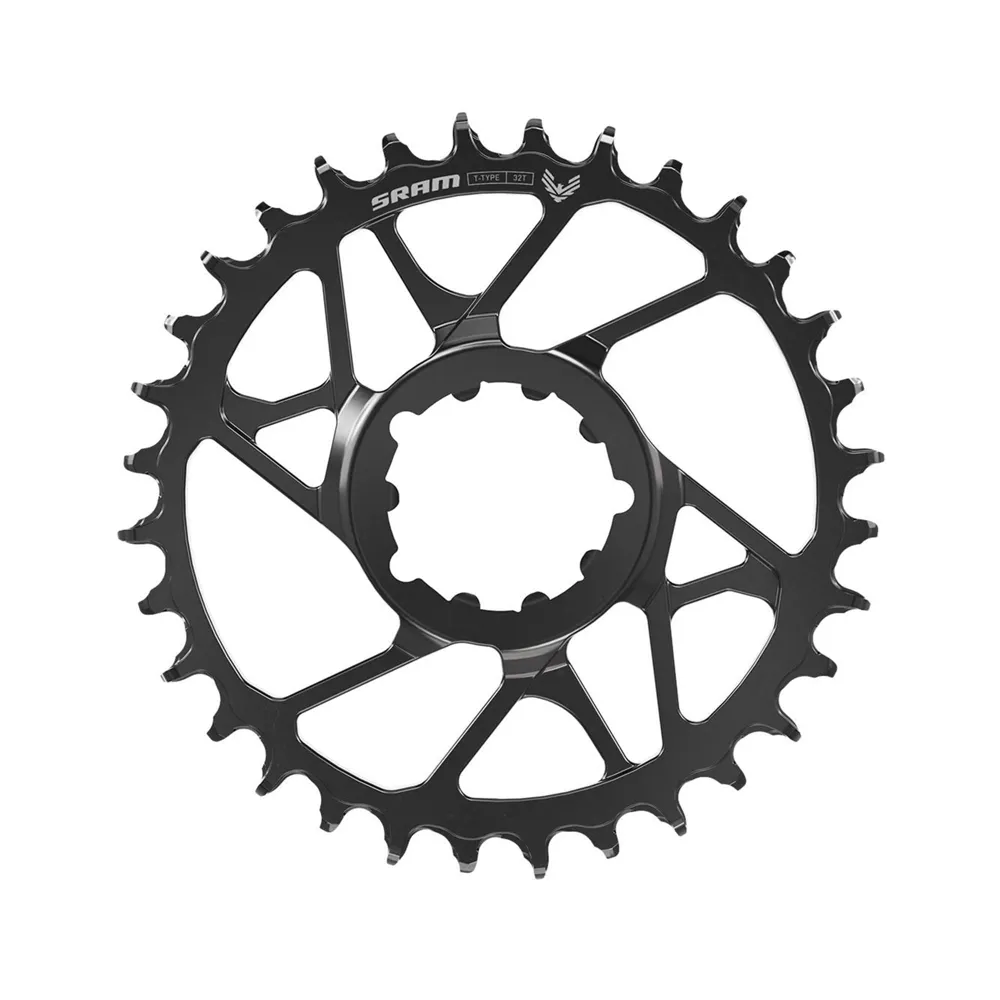 uPRISE Bikes Sram Eagle 70 T-Type Steel Direct Mount 3mm Offset Chain Ring - Black | Price match, 365 day return s, 18-Month Warranty, Finance Available & Free UK Delivery