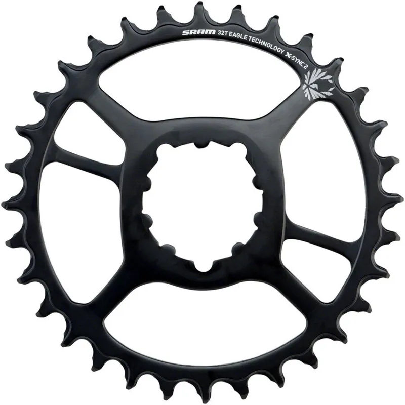 SRAM X-SYNC Eagle Steel 3mm Offset MTB Chain Ring - Black