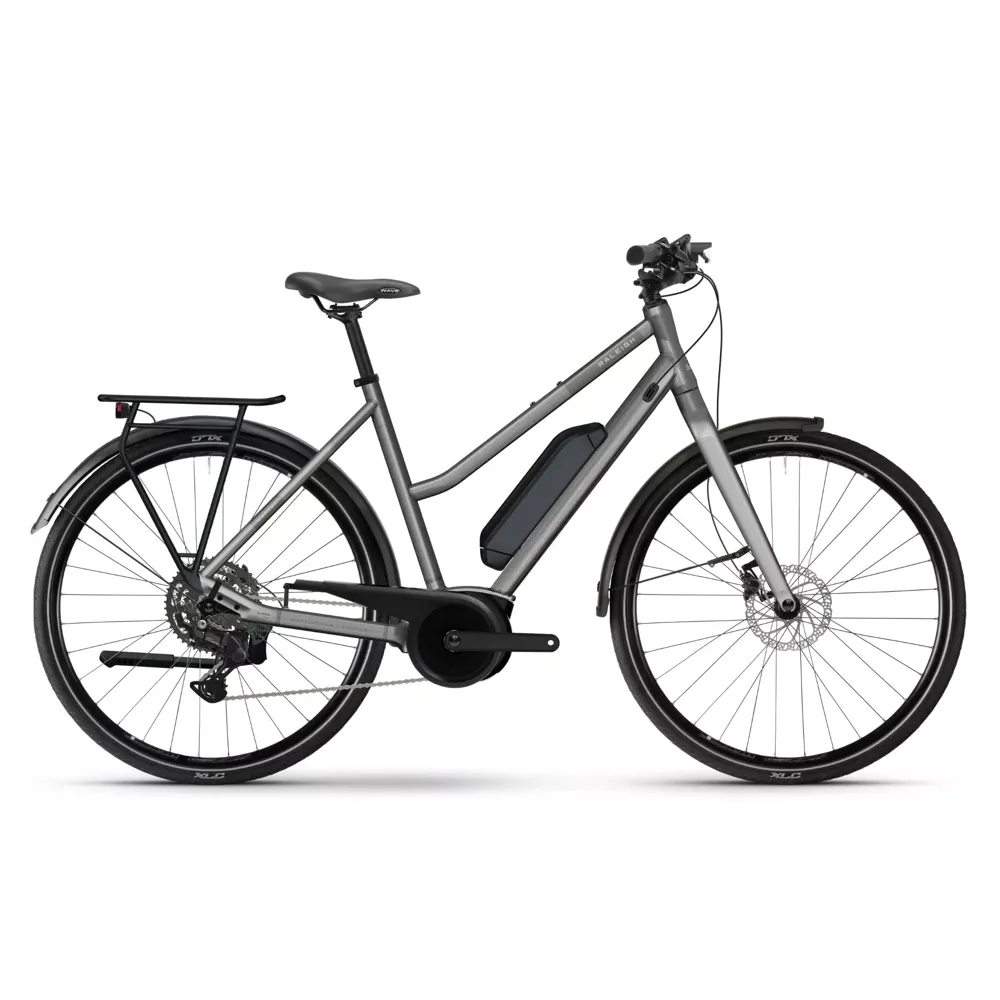 uPRISE Bikes Raleigh Captus Mid Step 2026 Electric Hybrid Bike - Platinum Chrome | Price match, 365 day return s, 18-Month Warranty, Finance Available & Free UK Delivery