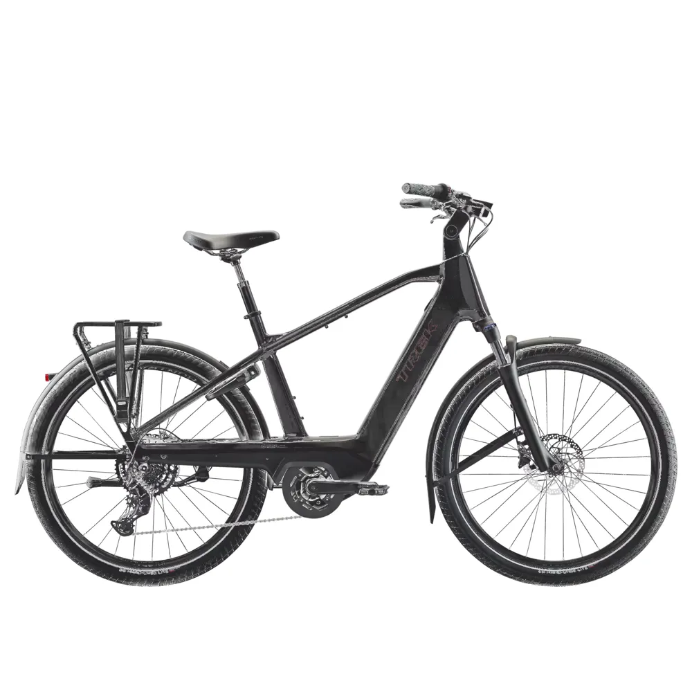 uPRISE Bikes Trek Charter+ 4 R9 Stepover 540wh 2026 Electric Hybrid Bike - Dark Web | Price match, 365 day return s, 18-Month Warranty, Finance Available & Free UK Delivery