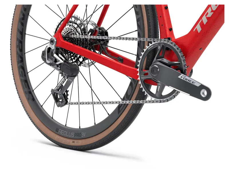 Trek Checkmate SLR 7 AXS 2026 Gravel Road Bike - Radioactive Red/Sedona Red-3