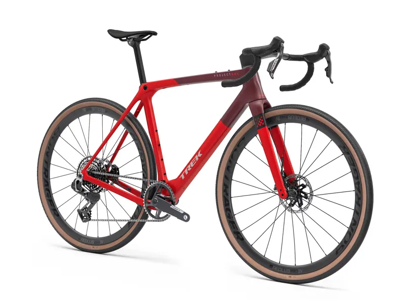Trek Checkmate SLR 7 AXS 2026 Gravel Road Bike - Radioactive Red/Sedona Red-1