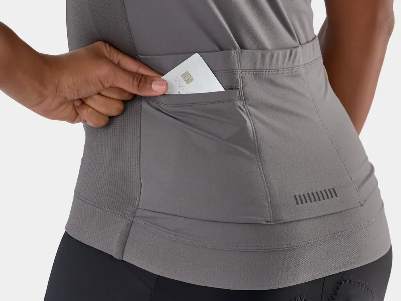 Trek Circuit LTD Women's Short Sleeve Jersey - Charcoal/Black-4