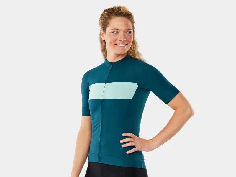 Trek Circuit LTD Women's Short Sleeve Jersey - Juniper/Blue Sage-2