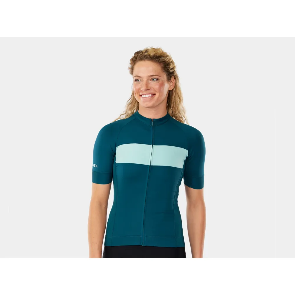 uPRISE Bikes Trek Circuit LTD Women's Short Sleeve Jersey - Juniper/Blue Sage | Price match, 365 day return s, 18-Month Warranty, Finance Available & Free UK Delivery