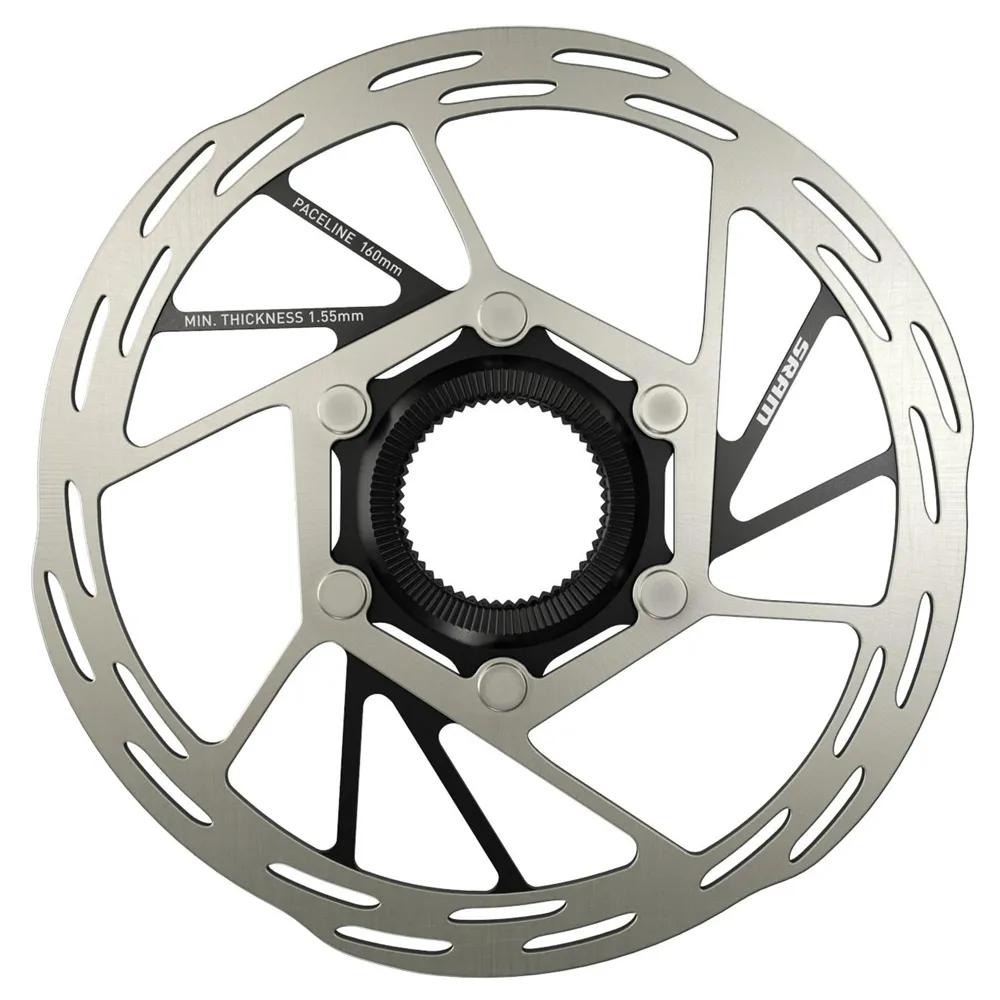 uPRISE Bikes Sram Paceline CenterLock Rounded Rotor Includes Internal Tooled Lockring | Price match, 365 day return s, 18-Month Warranty, Finance Available & Free UK Delivery