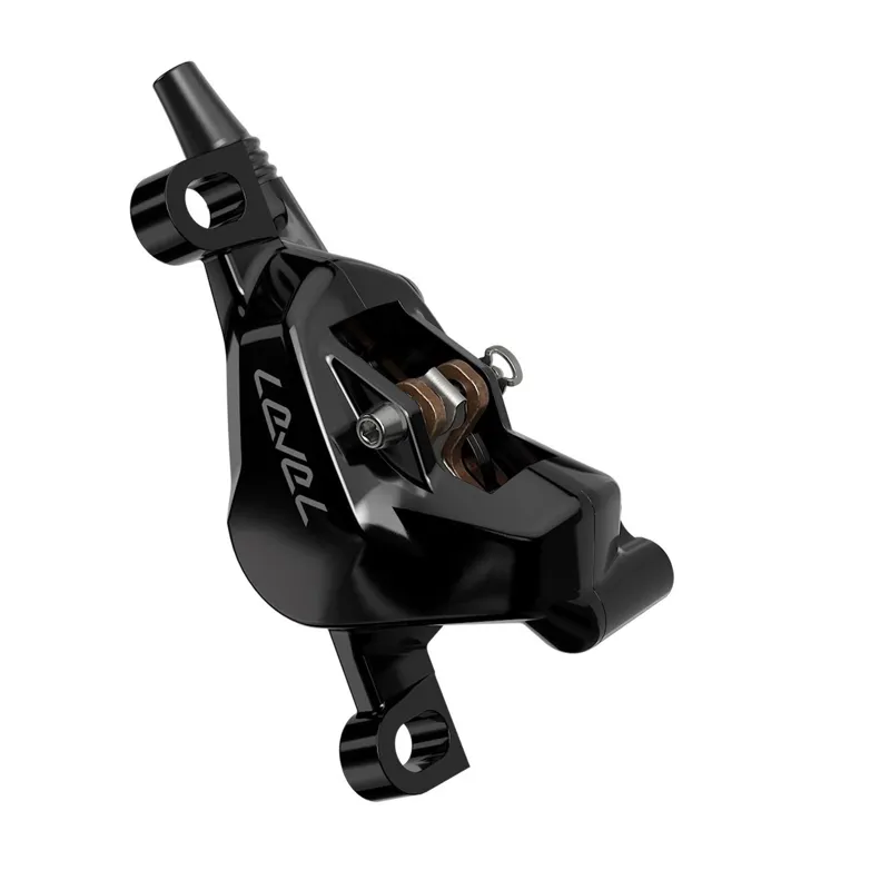 Sram Level Silver Stealth 2 Piston Front Disc Brake 950mm Hose - Black-3