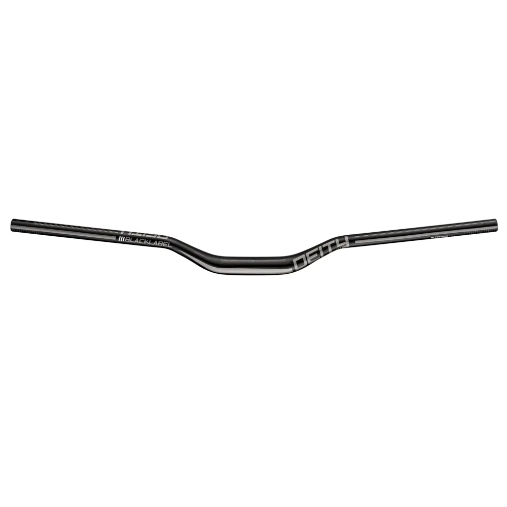 uPRISE Bikes Deity Blacklabel 800mm Handlebar 31.8mm Bore 38mm Rise - Black/Stealth | Price match, 365 day return s, 18-Month Warranty, Finance Available & Free UK Delivery