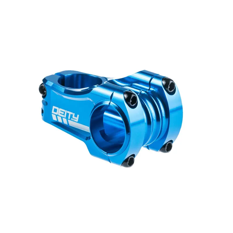 Deity Copperhead 31.8mm Clamp MTB Stem - Blue-1