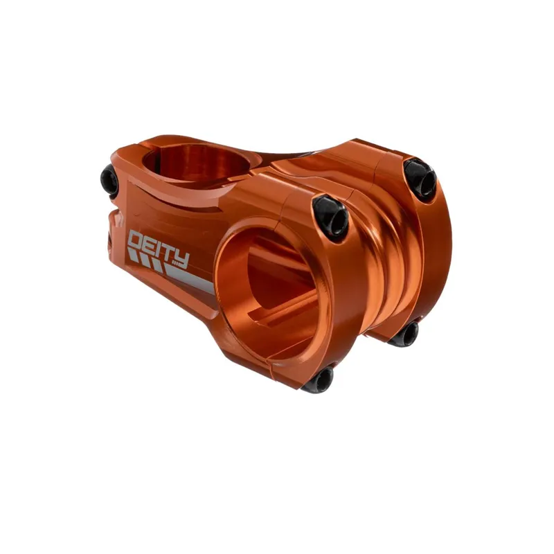 Deity Copperhead 35mm Clamp MTB Stem - Orange-1