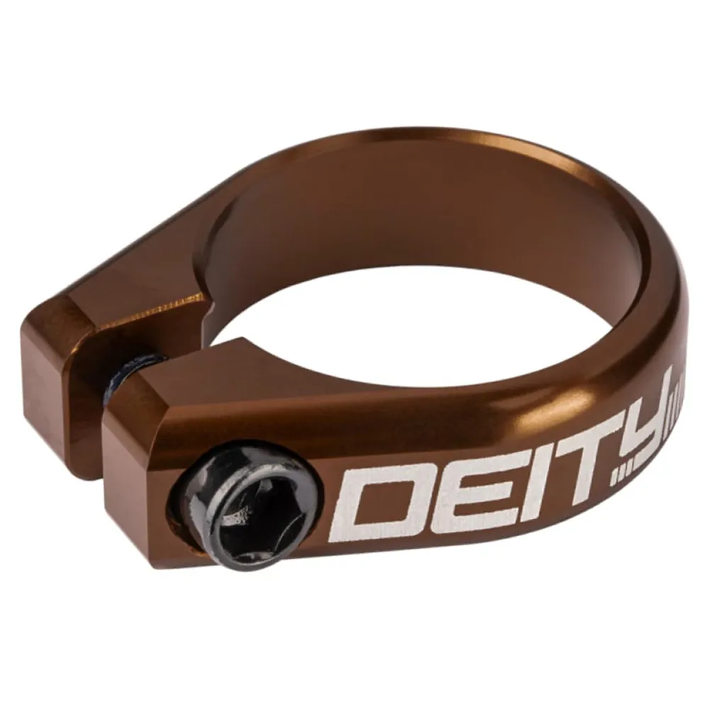 uPRISE Bikes Deity Circuit Seatpost Clamp - Bronze | Price match, 365 day return s, 18-Month Warranty, Finance Available & Free UK Delivery