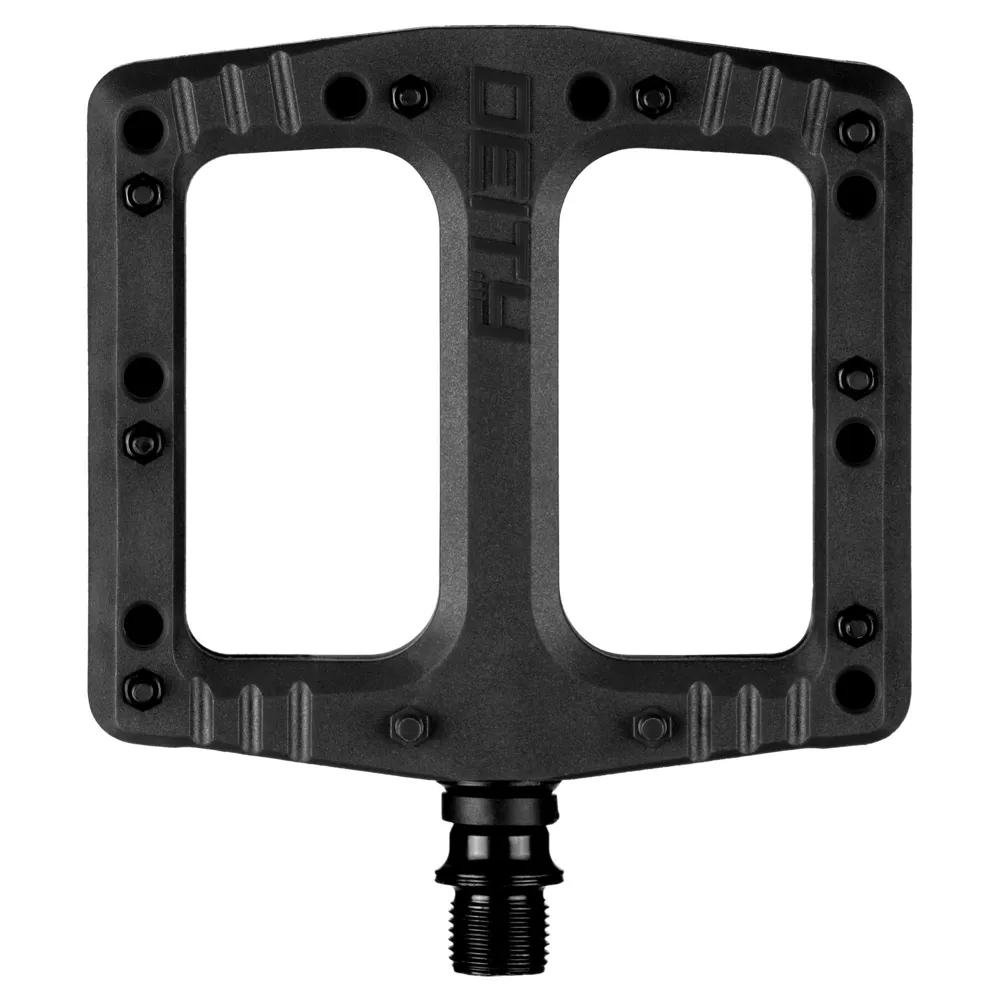 uPRISE Bikes Deity Deftrap Flat MTB Pedals - Black | Price match, 365 day return s, 18-Month Warranty, Finance Available & Free UK Delivery