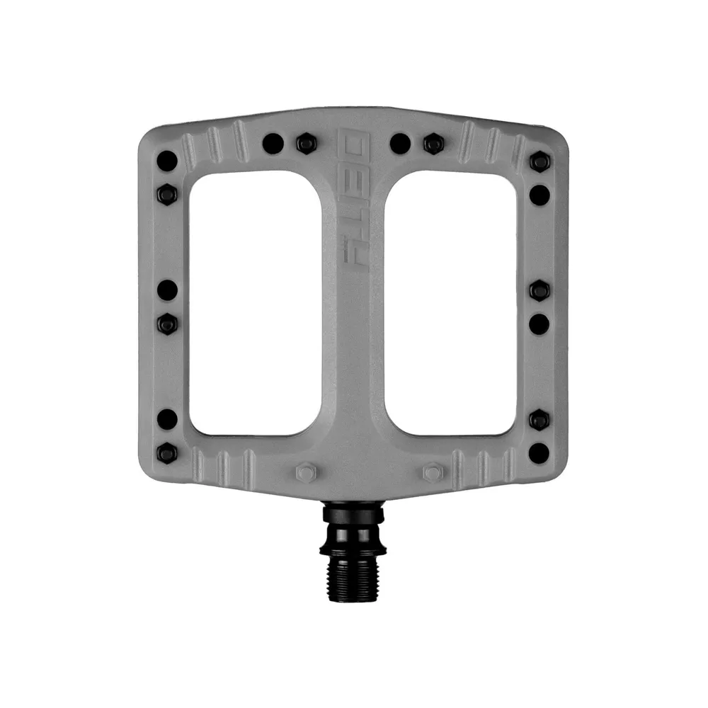uPRISE Bikes Deity Deftrap Flat MTB Pedals - Grey | Price match, 365 day return s, 18-Month Warranty, Finance Available & Free UK Delivery