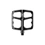 Deity Flat Trak MTB Flat Pedals: - Black