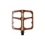 Deity Flat Trak MTB Flat Pedals: - Bronze
