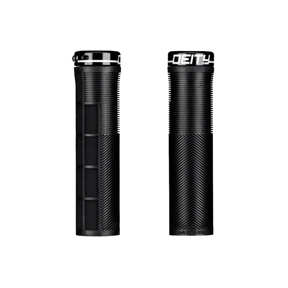 uPRISE Bikes Deity Knuckleduster MTB Handlebar Grips - Black | Price match, 365 day return s, 18-Month Warranty, Finance Available & Free UK Delivery