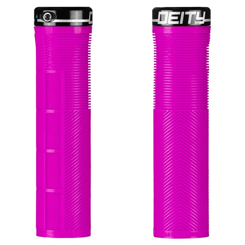 Deity Knuckleduster MTB Handlebar Grips - Pink
